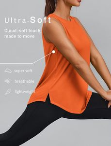 Débardeur tricoté sans manches pour femme, col rond, mélange de coton premium, décontracté, été, doux, confortable, respirant, séchage rapide - Product Image 5