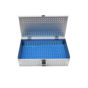 ถาดใส่เครื่องมือผ่าตัดสัตว์และกล่องเก็บของสแตนเลสแบบขายส่ง OEM ชุดเครื่องมือแบบใช้ซ้ำได้ แบรนด์ตามสั่ง - Product Image 3