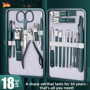 Juego de Cortaúñas de Acero Inoxidable de Alta Gama para Pies y Dedos, con Punta Afilada y Cuchilla Curva, Herramienta de Pedicura para Uso Doméstico - Product Image 3