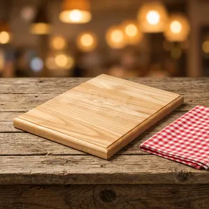 เขียงไม้รูปทรงธรรมชาติ เกรดสำหรับอาหาร - Product Image 2