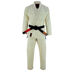 Kimono de Jiu Jitsu Brasileño al por Mayor, Uniforme Personalizado de Marca, para Competencia y Entrenamiento, Tejido de Algodón Perla, Fabricante OEM - Product Image 2