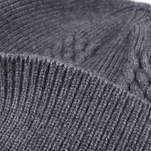 Hot Sale Factory Made Custom Outdoor Beanie For Men Women Warm Knit Cuffed Skull <b>Cap</b> for <b>Winter</b> Sports and Daily Use Jacquard - Product Image 4