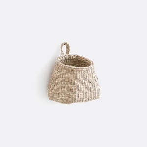 <b>Wall</b>-mounted seagrass <b>basket</b> Handmade <b>Storage</b> <b>Basket</b> Wholesale eco-friendly Made Viet Nam - Product Image 1