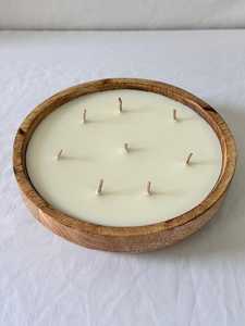 Modern Wooden <b>Candle</b> Holder Natural Wood <b>Candle</b> Stand Elegant Home Decoration Living Room Dining Table Fireplace <b>Gift</b> Item - Product Image 4