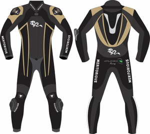 Traje de Carreras Personalizado de Cuero Vacuno/Canguro para Hombre, de Una Pieza |   Traje/Mono de Motociclismo al por Mayor, Nivel CE 2 - Product Image 1