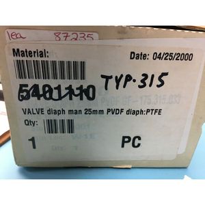 GEORGE FISCHER 315 PVDF D25 DN 20 PN 10, VALVE - Équipement et pièces semi-conductrices de renommée mondiale à confiance - Product Image 6