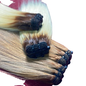 Single Donor Bone Straight Natural Virgin Human Hair <b>Extensions</b> Tape In Flat <b>Tip</b> Clip Ins Super Double Drawn Hair - Product Image 6