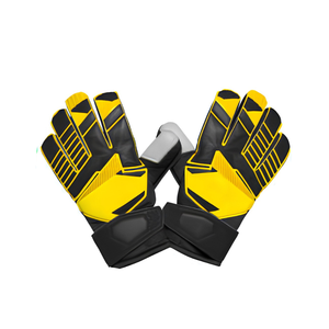 ถุงมือผู้รักษาประตู GK Gloves 4 มม. ระบายอากาศได้ดี  ยางลาเท็กซ์ยึดเกาะมือ  แบบเต็มนิ้ว  ปิดด้วยแถบตีนตุ๊กแก  สำหรับฟุตบอล  ทนทาน  เหมาะสำหรับการแข่งขัน  จำหน่ายจำนวนมาก - Product Image 1