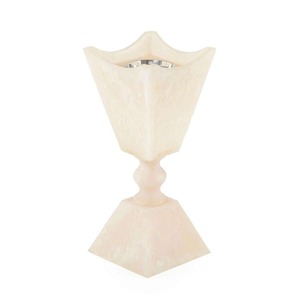 Quemador de Incienso de Piedra Crema, Difusor de Aromaterapia Hecho a Mano, Recipiente Floral para Fragancias, Decoración del Hogar - Product Image 1