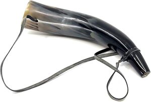 Cuerno Vikingo Hecho a Mano 100% de Primera Calidad, Cuerno de Búfalo Natural Resistente al Agua, para Amantes de los Vikingos - Product Image 3
