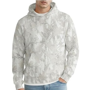 Latest Printing Leaves Pattern Design Bottomland Hoodie Windproof Camouflage Tactical Hunting Fishing Zipper <b>Camo</b> Hoodie <b>Jackets</b> - Product Image 4