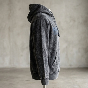 Compre Sudaderas con Capucha OEM ODM con Lavado Ácido para Hombre, Sudaderas Personalizadas Estilo Vintage, Sudaderas Básicas 100% Algodón, Sudaderas con Capucha de Mezcla de Algodón - Product Image 3