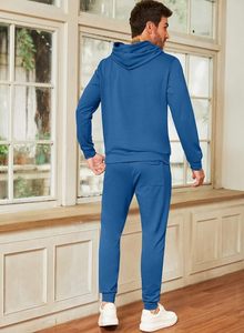 Survêtement tendance pour homme, vêtements de sport élégants pour la salle de sport, l'exercice, l'entraînement, la course à pied et la mode quotidienne décontractée, en vente. - Product Image 6
