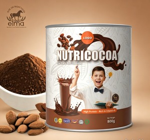 Proveedor de Malasia, Cacao Instantáneo Saludable Bajo en Grasa, Bebida Lista para Beber para el Desayuno, Nutritiva y Sabrosa, Certificación HACCP, Marca Privada, 25 kg - Product Image 1