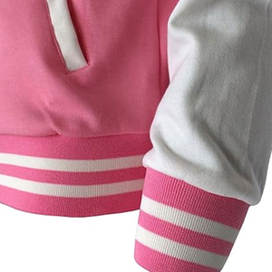 High Quality <b>Men's</b> Polyester/Cotton Varsity <b>Jacket</b> Stand Hooded <b>Long</b> Sleeves High Street Heated Breathable Windproof Winter - Product Image 4