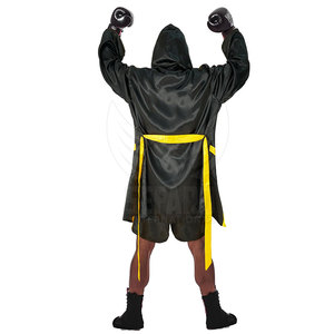 New Arrival Solid Color Men <b>Boxing</b> <b>Robes</b> For Adults OEM Service Kimono Of Jiu Jitsu <b>Boxing</b> <b>Robes</b> - Product Image 2