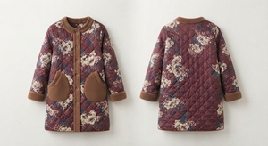Veste matelassée en polaire Sherpa coupe-vent et respirante pour femme, avec garniture en fausse fourrure, boutonnée sur le devant, manteau décontracté et tendance pour l'hiver - Product Image 2