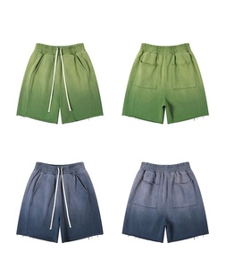 Pantalones Cortos Deportivos Elásticos y Cómodos para Hombre, Lavados, para Entrenamiento Deportivo, Salidas Informales, Actividades Diarias, Pantalones Cortos Casuales Lavados - Product Image 4