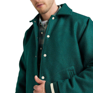 Women's Varsity <b>Jacket</b> Design High Quality Multi Color Breathable Sheep Skin with Reasonable Price Causal Style - Product Image 6