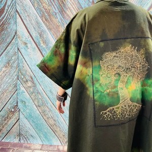 Personalizado bohemio blanco Digital estampado Floral mujer verano ropa de playa borla encaje manga larga abrigo Kimono Bata - Product Image 5