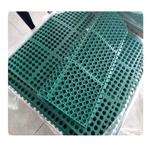 Tapetes de Goma Encastrables para Piso, Tapete Antifatiga de 36"x36" - Product Image 1