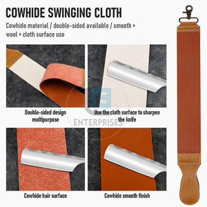 Customized Wholesale High Quality Light Weight <b>Straight</b> Shaving <b>Razors</b> with Wood Handle and Stainless Steel Blade - Product Image 2
