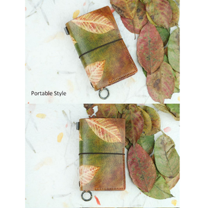 Cuaderno de Viaje de Cuero Genuino, Hecho a Mano, Doble Capa, Cuero Vacuno, Estilo Vintage, Portátil, Regalo para Parejas, Al-amir Hecho a Mano, 8x6 - Product Image 3