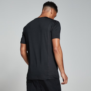 เสื้อยืดออกกำลังกายผู้ชาย โพลีเอสเตอร์ 100% แผ่นตาข่ายด้านหลัง แห้งเร็ว ระบายเหงื่อ ชุดกีฬา ฟิตเนส เทรนนิ่ง - Product Image 2