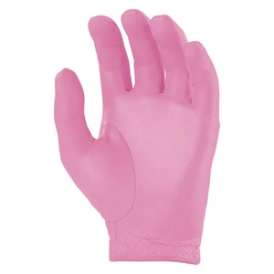 Gant de golf rose en cuir véritable à doigts entiers pour femme, main droite, à enfiler, antidérapant, pour le sport - Product Image 2