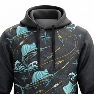 Sweat-shirts de pêche et de randonnée légers à manches longues pour le camping, la navigation de plaisance, les voyages et les activités nautiques - Product Image 6