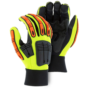 Guantes de Trabajo con Pantalla Táctil, Guantes para Ensamblaje Automotriz, Alta Destreza, Palma Acolchada, Resistentes, para Mecánicos, Protección Contra Impactos - Product Image 2