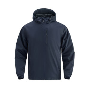 Men's Breathable <b>Lightweight</b> Windproof <b>Waterproof</b> <b>Packable</b> Rain Windbreaker <b>Jacket</b> for Outdoor - Product Image 2