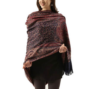 ผ้าคลุมไหล่ผู้หญิงปักลายดีไซน์โดดเด่นขายดีที่สุด ขายส่ง สไตล์ใหม่ สีและขนาดปรับแต่งได้ ผ้าคลุมไหล่สำหรับฤดูหนาวสำหรับผู้หญิง - Product Image 2