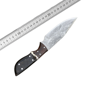 Premium Handmade Fixed Blade Utility / skinning/ hunting / <b>camping</b> Knife with Leather Sheath for Wholesale USA Europe Buyers - Product Image 6