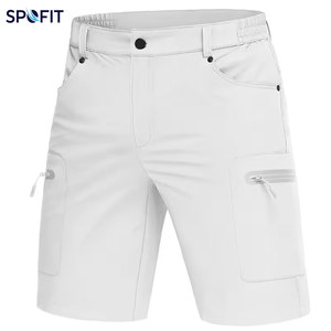 Shorts Cargo Décontractés pour Hommes en Toile, Taille Mi-Haute, Anti-Déchirure, Séchage Rapide, Respirants, Écologiques, avec Poches, Idéaux pour l'Été - Product Image 2