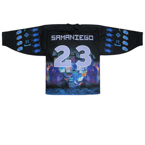 Jersey de Hockey sobre Hielo Personalizado con su Propio Logotipo, Jersey de Hockey sobre Hielo de Alta Calidad al por Mayor, la Mejor Calidad - Product Image 4