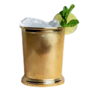 Venta al por mayor de vasos de acero inoxidable chapados en oro para Mint Julep, artículos de metal para bebidas, suministro a granel para hoteles, bares y restaurantes en oferta. - Product Image 1