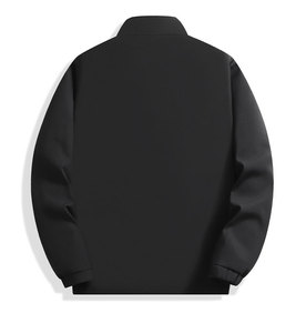 Chaqueta Bomber para Hombre, Tejido Transpirable, Venta Directa de Fábrica OEM, Estilo Deportivo Versátil para Hombres de Edad Media y Mayores, con Cuello Alto - Product Image 2