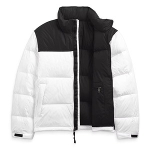 Veste matelassée pour homme en fausse fourrure blanche et noire, col montant, fermeture éclair, résistante au vent, manteau d'hiver décontracté - Product Image 6
