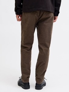 Pantalon de bureau professionnel pour homme, style formel, coupe droite, en toile respirante, taille mi-haute, poids moyen, tenue élégante - Product Image 2