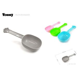 Cuchara para Comida de Mascotas Yommy, 24 cm, Diseño de Gato Verde, para Almacenamiento de Comida Seca - Product Image 4