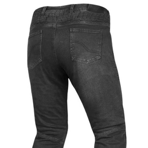 Cómoda ropa deportiva protectora para hombre Denim motocicleta Biker Jeans Kevlarr forro CE armadura de talla grande disponible % algodón - Product Image 6