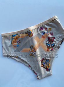 กางเกงในผู้หญิงทรงฮิปสเตอร์ขายส่งจากโรงงาน ผ้าฝ้าย 100% ป้องกันไฟฟ้าสถิตย์ เอวต่ำ นุ่ม ระบายอากาศได้ดี ยืดหยุ่น รับผลิตแบรนด์ส่วนตัว พร้อมสกรีนโลโก้ - Product Image 5