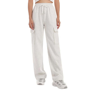 2026 Winter New Design <b>Slim</b> Fit Custom Logo Sweatpants High Quality <b>Jogger</b> Pants High Waist Women's Clothing Pants Trousers - Product Image 1