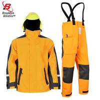Ensemble imperméable et respirant 100 % polyester pour adultes, grande taille, pour hommes et femmes, idéal pour la pêche et les activités par temps intempéries