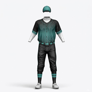 Uniforme de Béisbol Personalizado de Alta Calidad para Equipos Deportivos, Conjunto de Uniforme de Béisbol para Hombre, Jersey para Deportes al Aire Libre, Conjuntos Deportivos para Adultos - Product Image 2