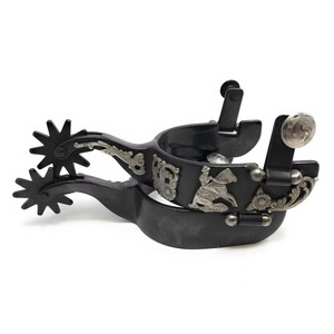 Espuelas de acero inoxidable personalizables de alta calidad para botas de vaquero, productos ecuestres de calidad, precio económico, OEM - Product Image 2