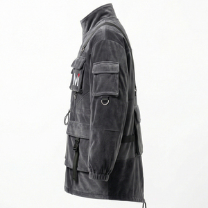 Veste tactique camouflage streetwear pour homme, multi-poches, style bomber urbain et outdoor, MALUZA INDUSTRIES - Product Image 4