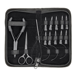 Kit Profesional de Extensiones de Cabello de Acero Inoxidable a Prueba de Agua, Juego Completo de Herramientas de Micro Anclaje para Uso en el Hogar y en Salones de Belleza, Duradero y Reutilizable - Product Image 5