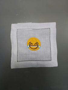 Hand embroidered coaster. European export goods. We accept orders in large quantities. - Product Image 2